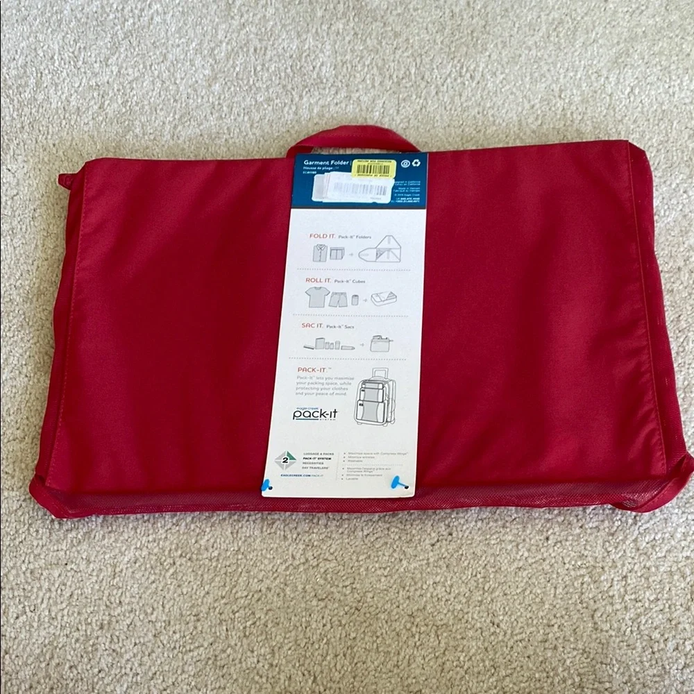 Pack-It Red Garment Folder